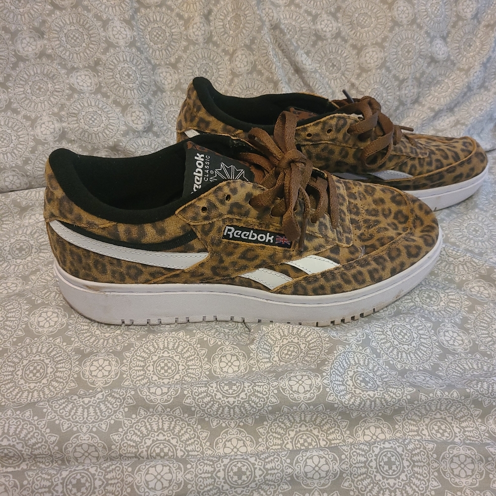 Leopard Print Classic Reebok Shoes